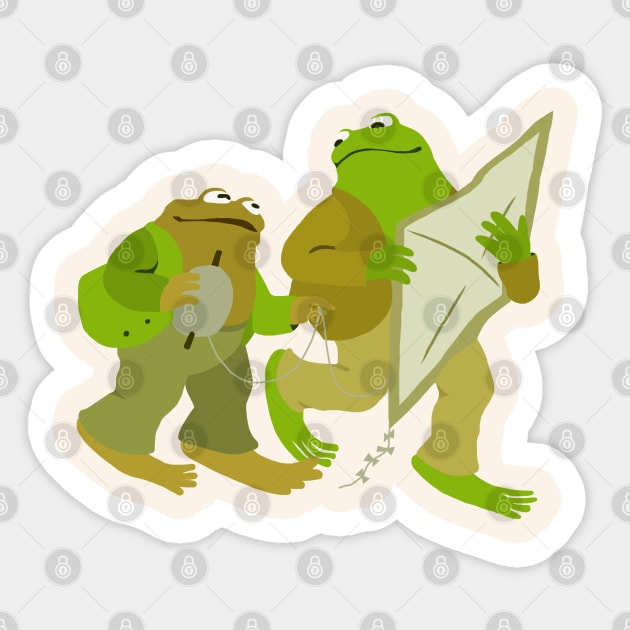 Frog and Todd Sticker by ElviaMontemayor